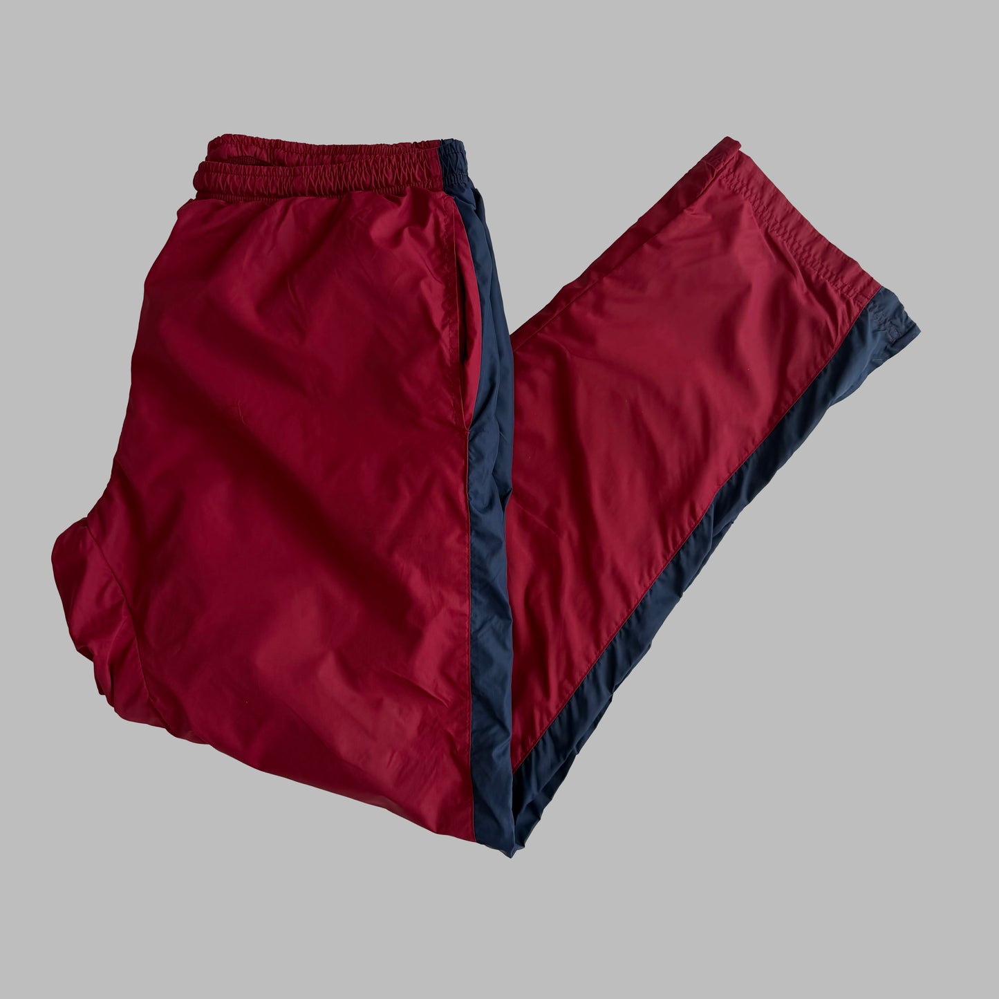 00s Nike Wide Leg Track Pants - Large