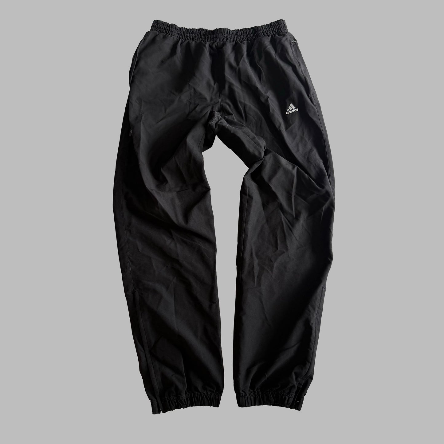 Y2K Adidas Minimal Baggy Track Pants - M