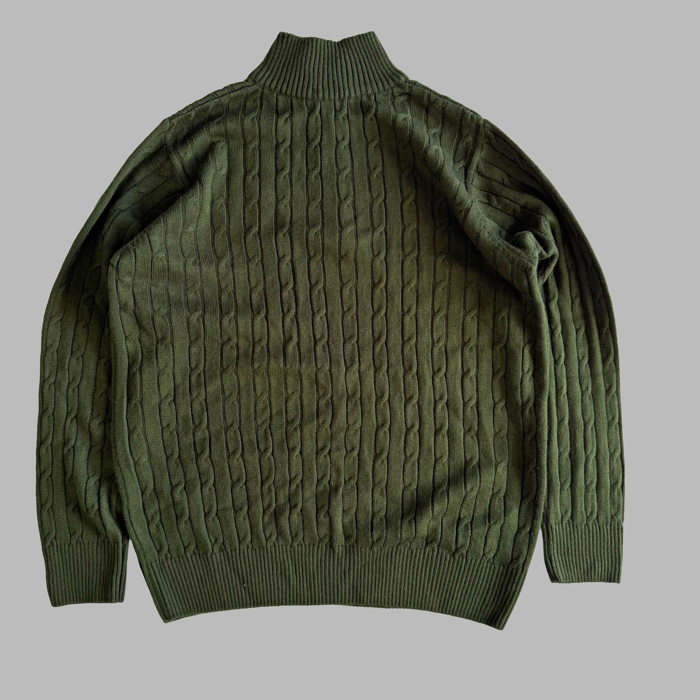 Ralph Lauren Cable Knit Quarter Zip - X-Large
