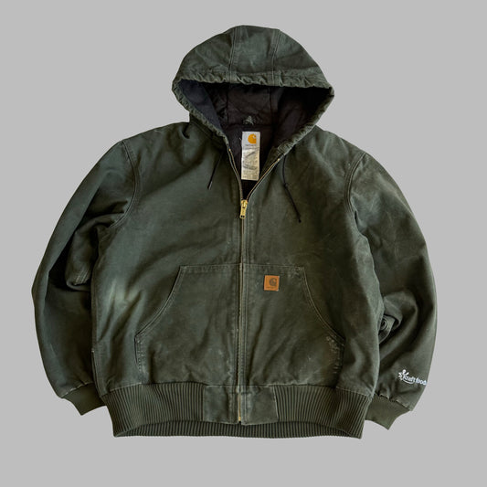 Y2K Carhartt Heavyweight Hooded Active Jacket - L