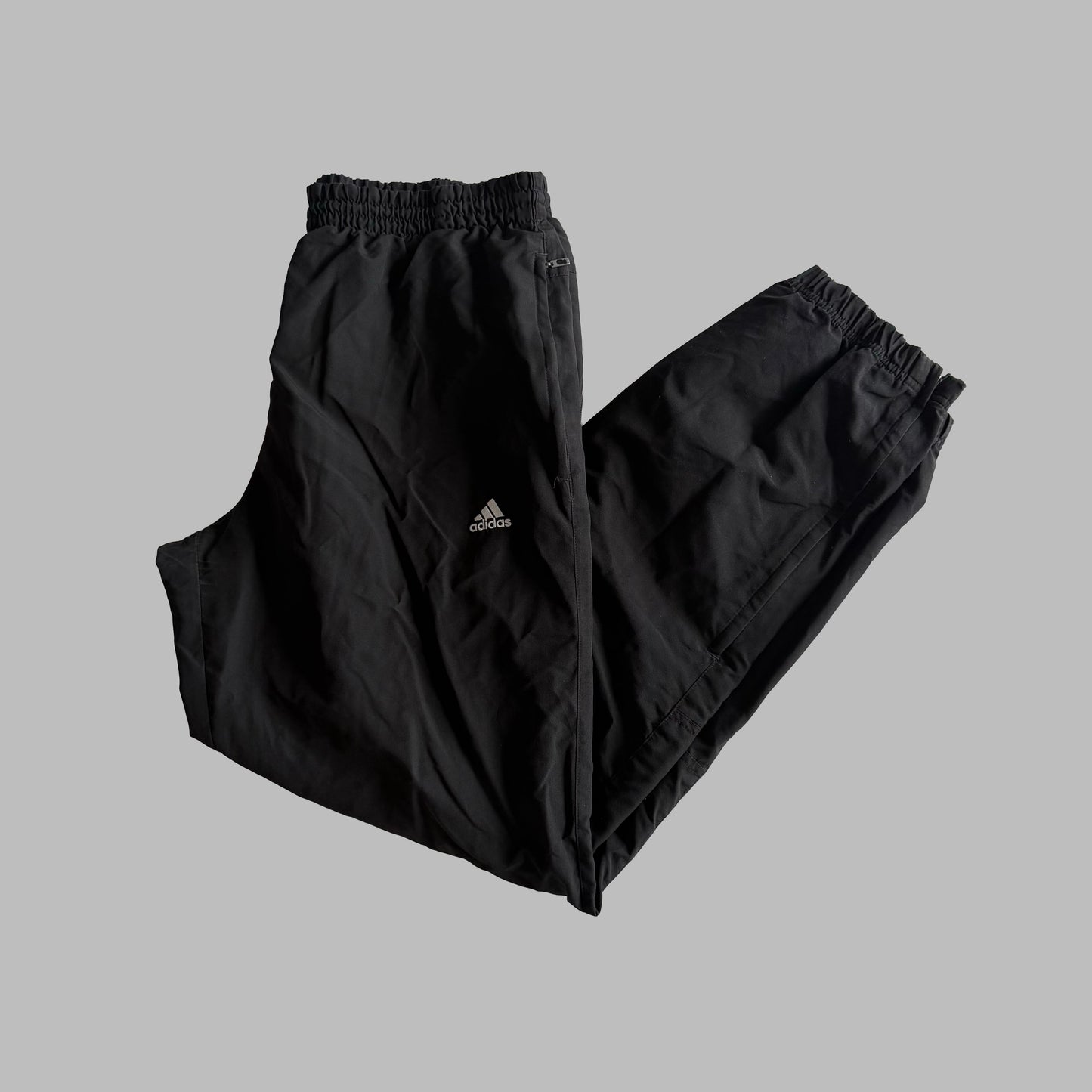 Y2K Adidas Minimal Baggy Track Pants - M