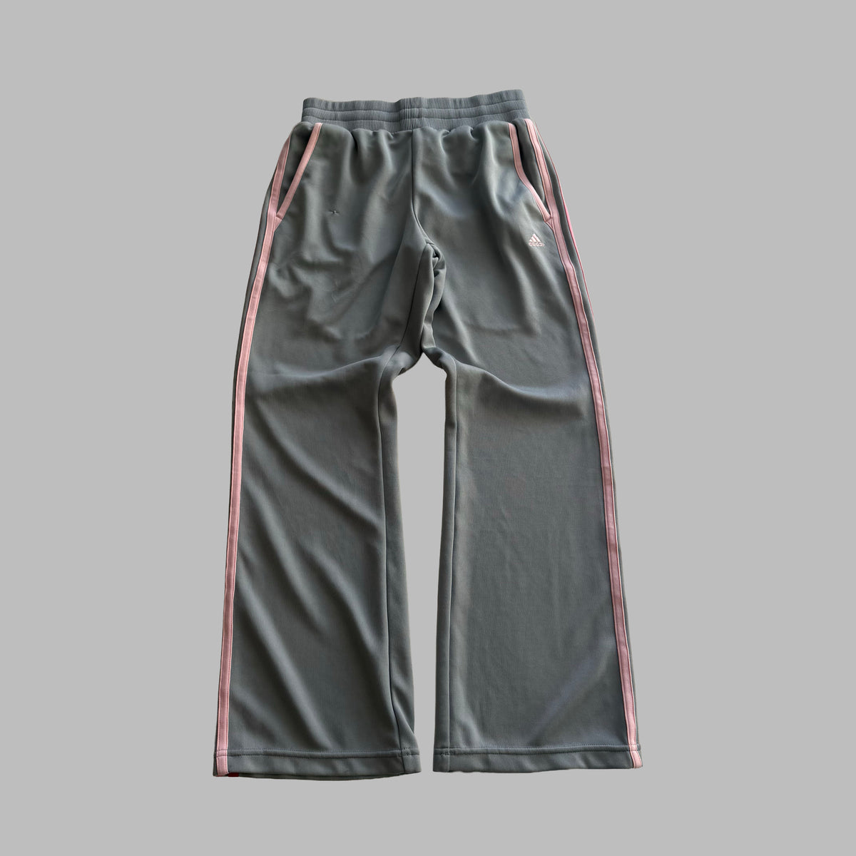 Y2K Adidas Three Stripe Active Track Pants - XS