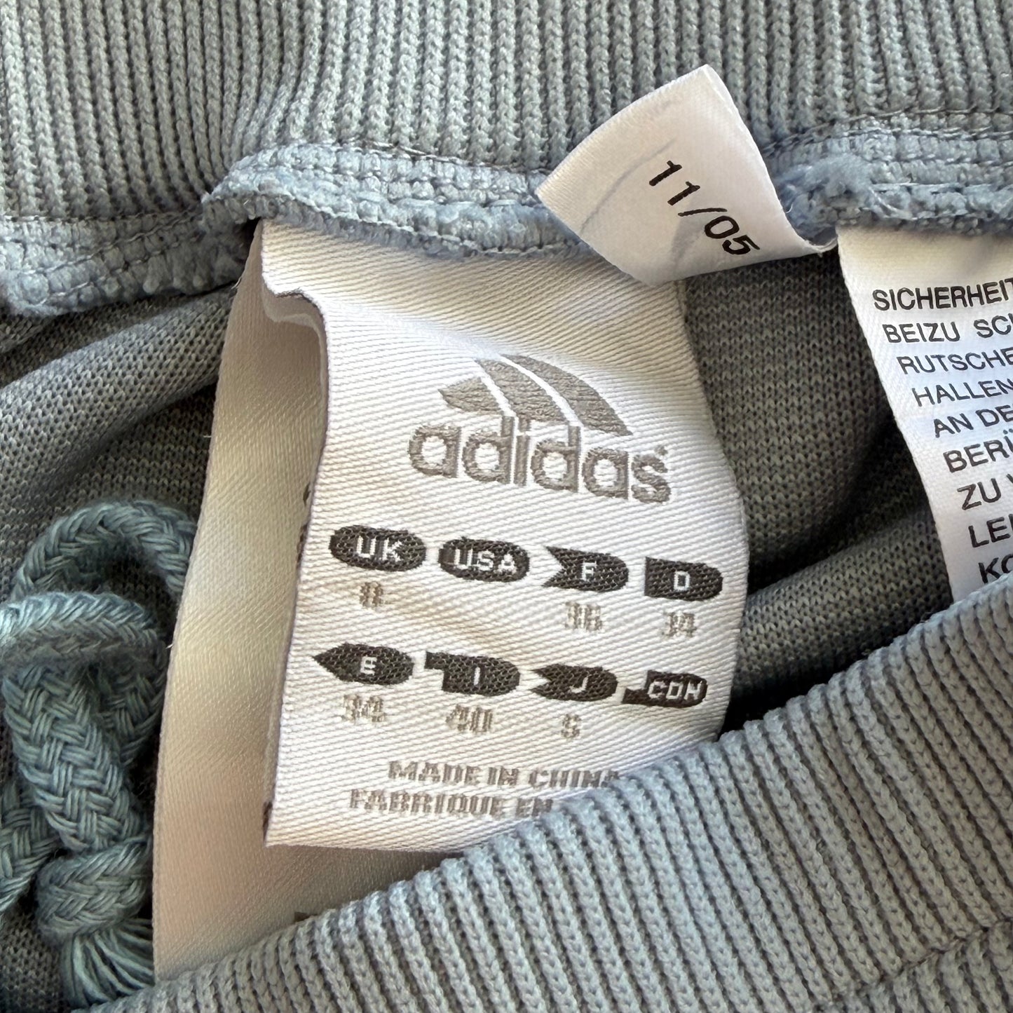 Y2K Adidas Three Stripe Active Track Pants - XS