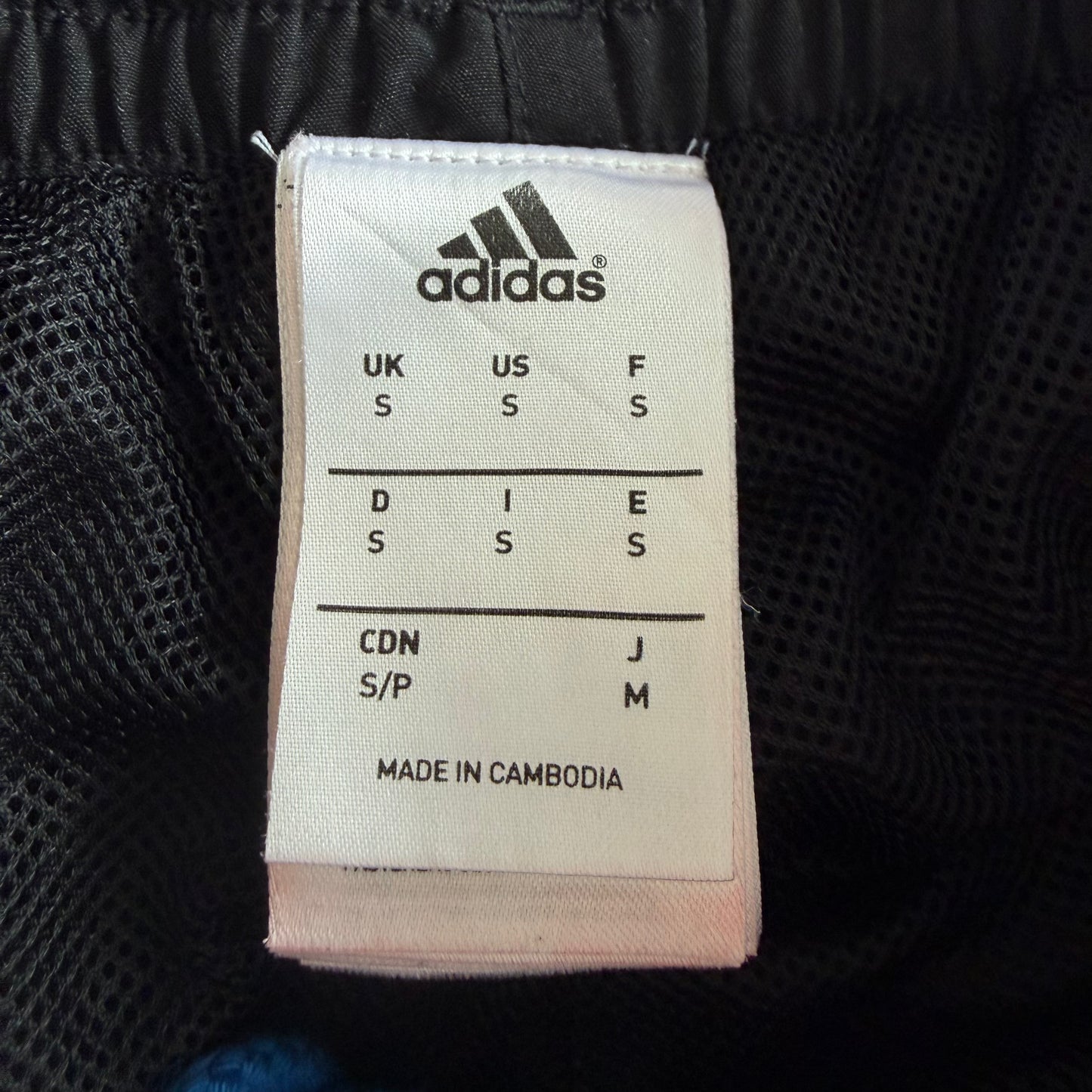 Y2K Adidas Three Stripe Baggy Track Pants - S