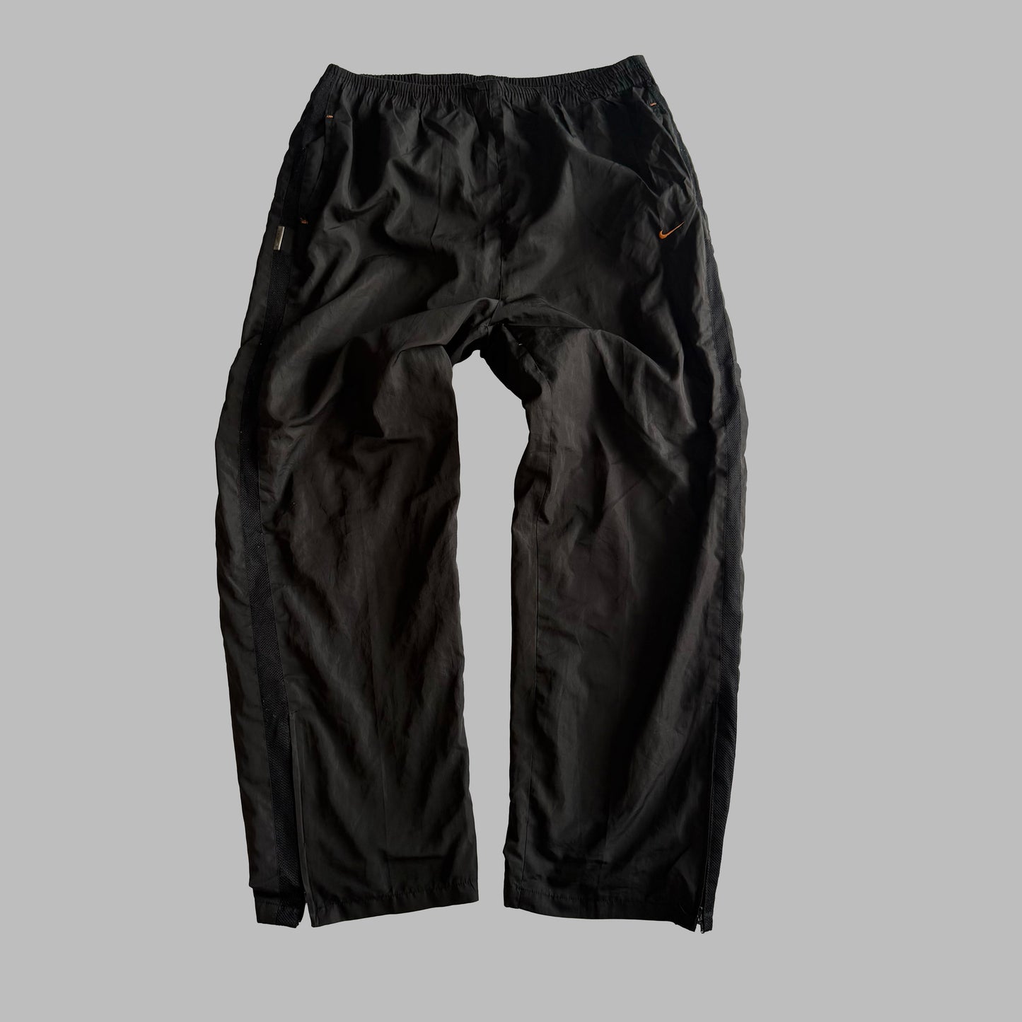 Y2K Nike Wide Leg Classic Track Pants - L