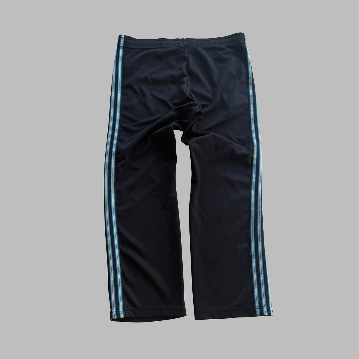 Y2K Adidas Three Stripe Active Track Pants - L