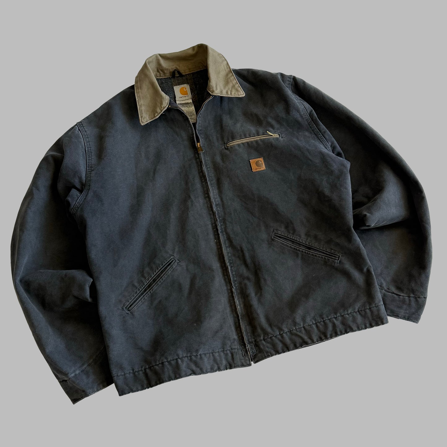 90s Carhartt Carpet-Lined Detroit Jacket - XL