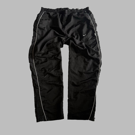 90s Nike Wide Leg Striped Track Pants - XL