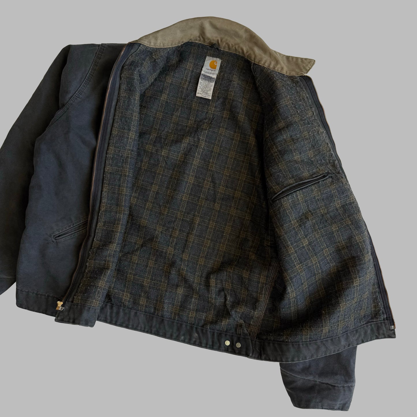 90s Carhartt Carpet-Lined Detroit Jacket - XL