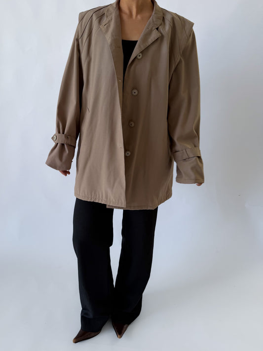 90s Burberry Trench Coat - M