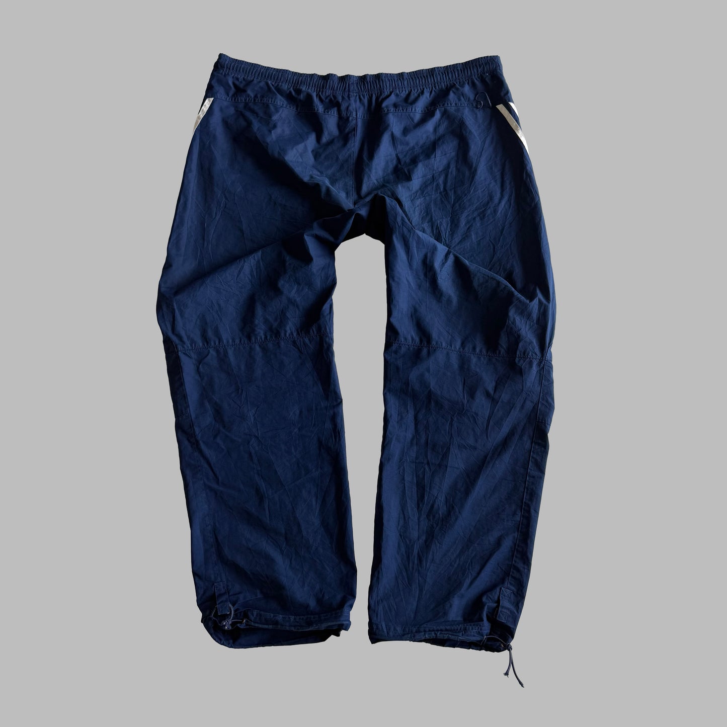 90s Adidas Three Stripe Baggy Track Pants - XL