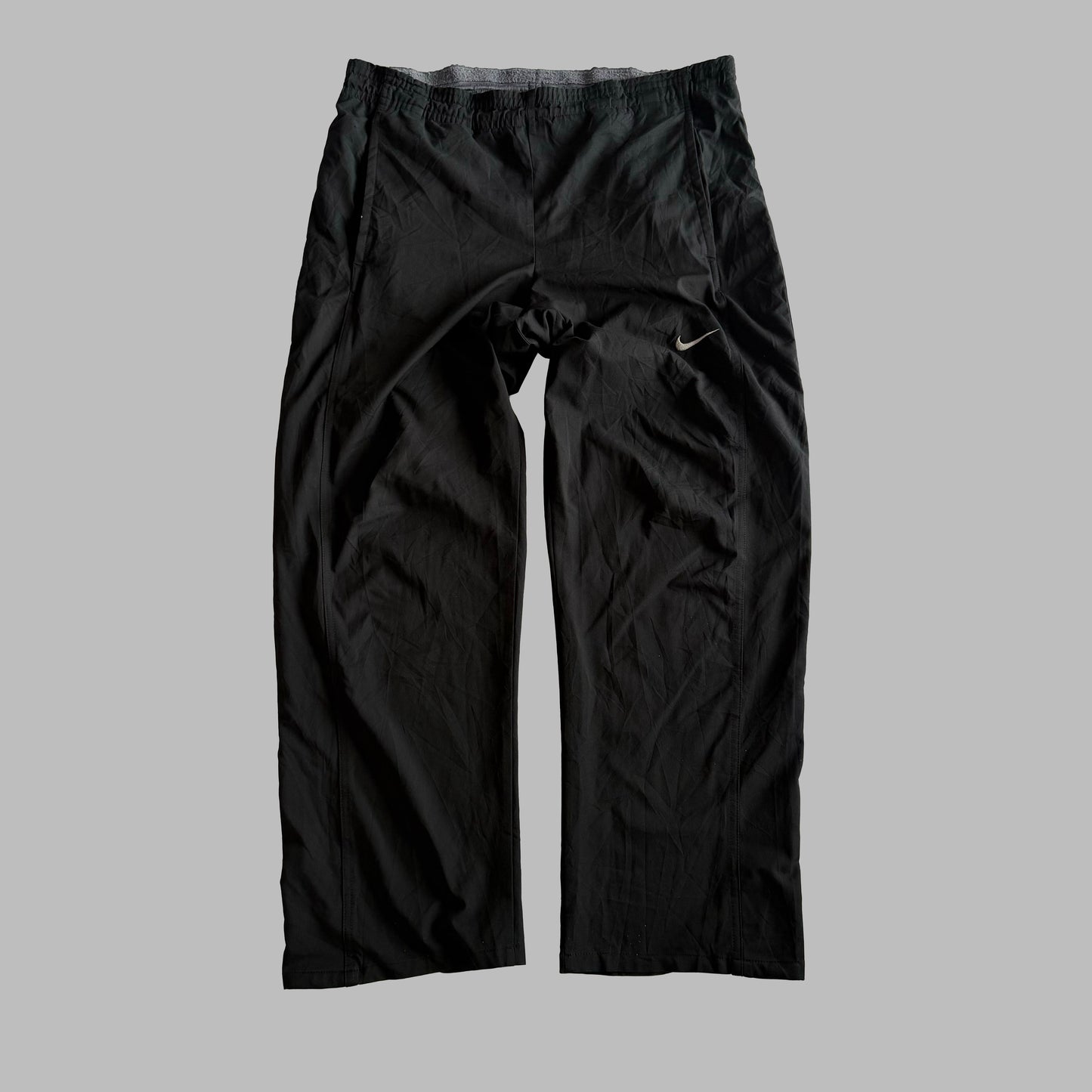 Y2K Nike Wide Leg Classic Track Pants - XL