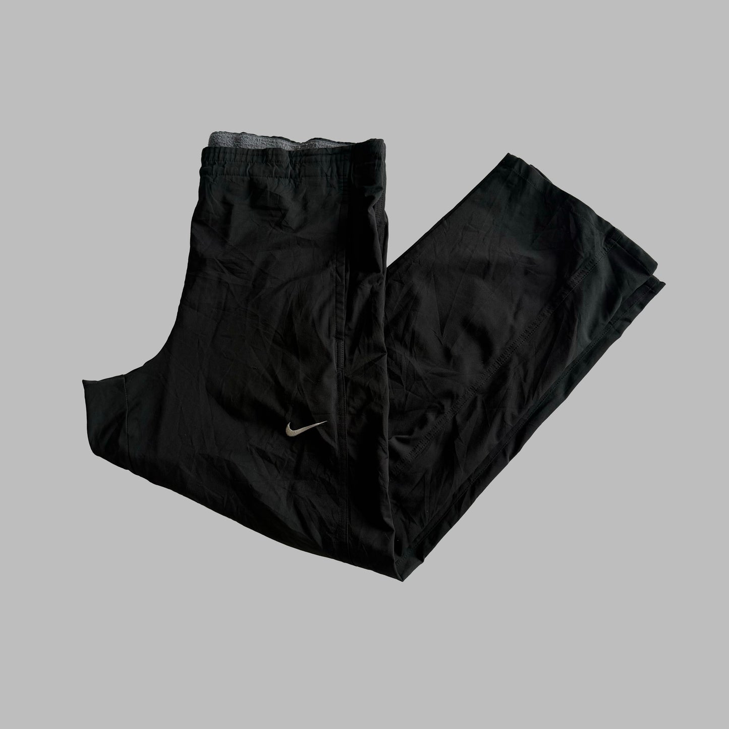 Y2K Nike Wide Leg Classic Track Pants - XL