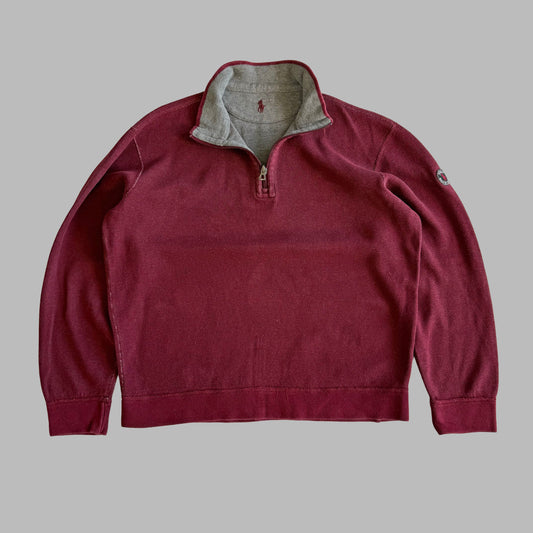 Reversible Ralph Lauren Quarter Zip - Medium