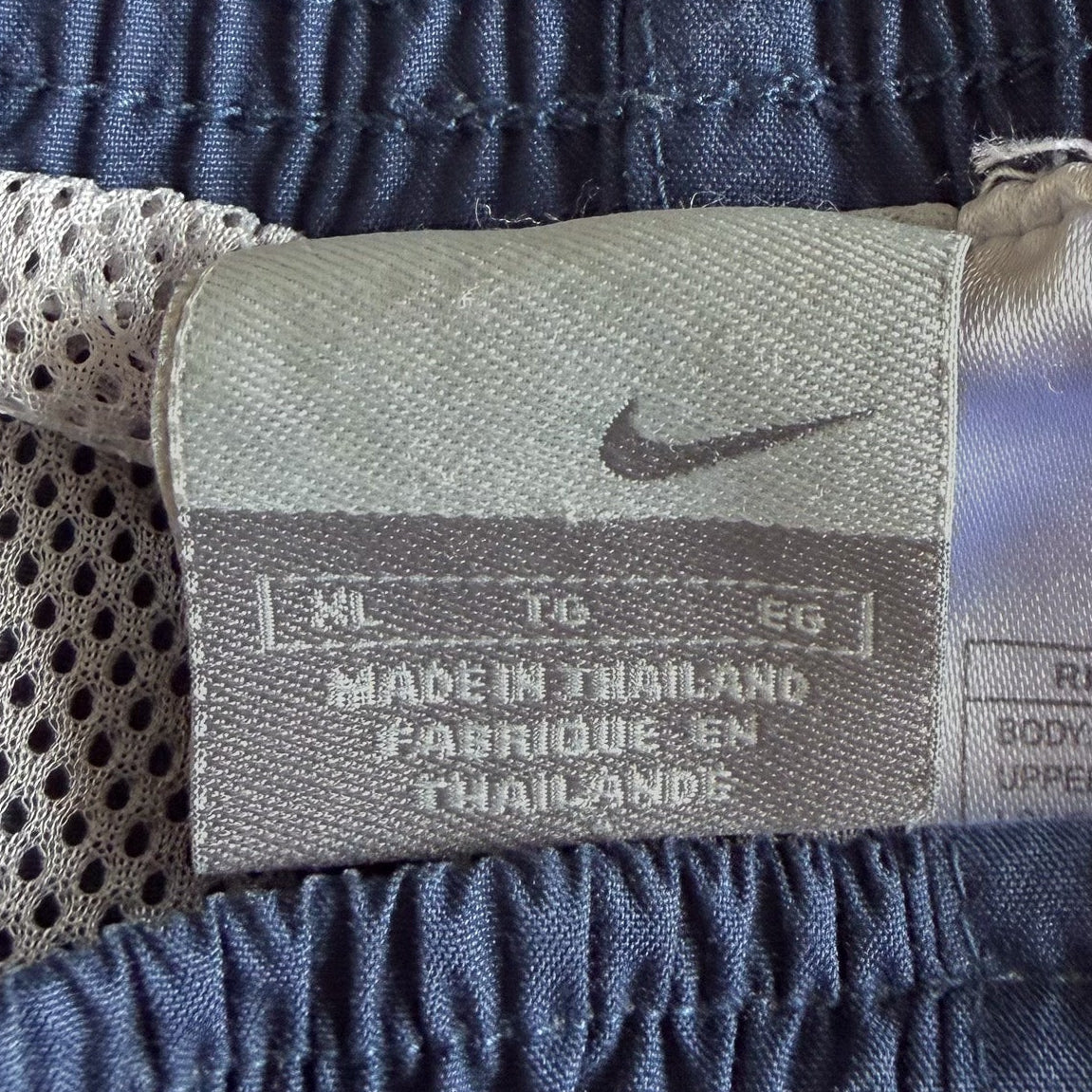 Y2K Nike Spell Out Wide Leg Track Pants - XL