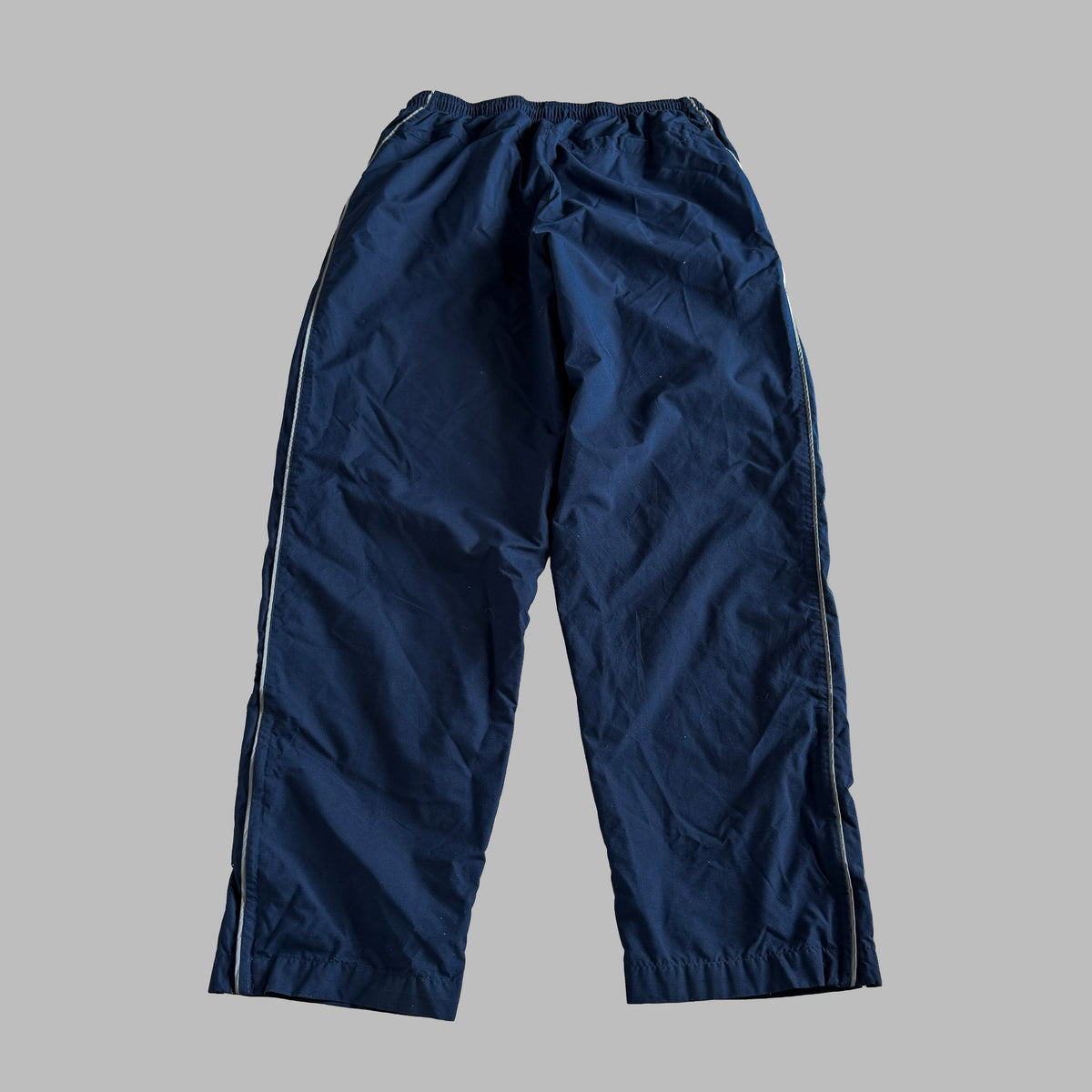 Y2K Nike Spell Out Wide Leg Track Pants - XL