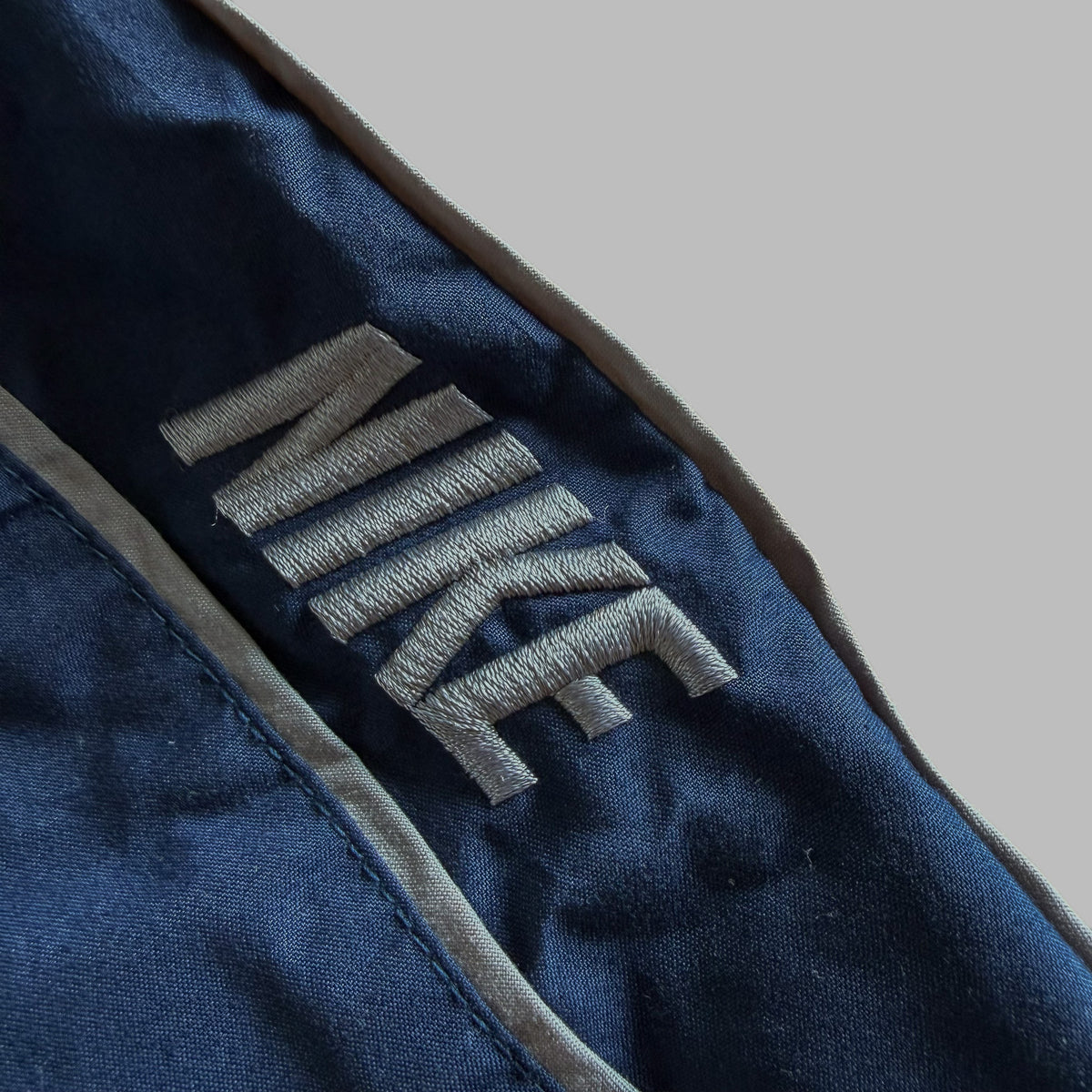 Y2K Nike Spell Out Wide Leg Track Pants - XL