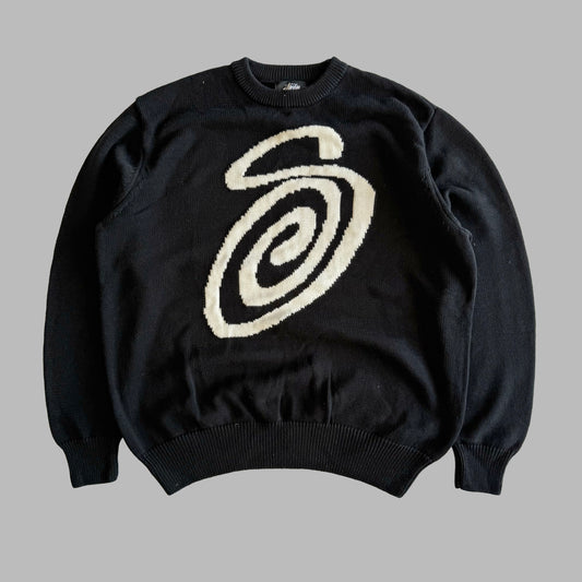 Stussy Swirly S Knit - Medium