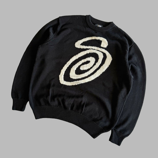 Stussy Swirly S Knit - Medium