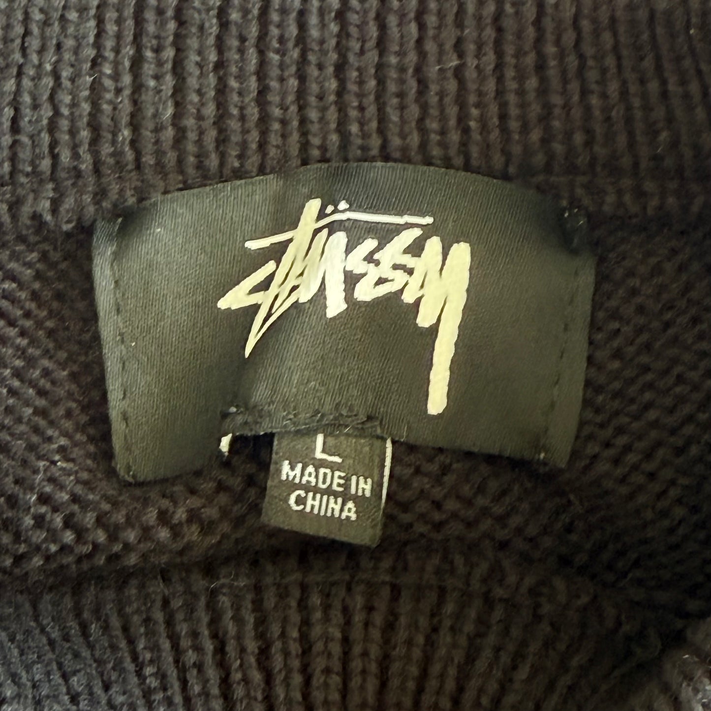 Stussy Swirly S Knit - Large