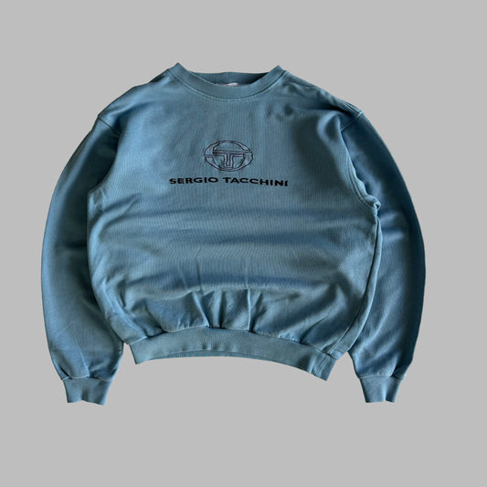 00s Sergio Tacchini Sweatshirt - Medium