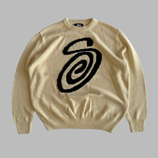 Stussy Swirly S Knit - Medium