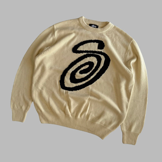 Stussy Swirly S Knit - Medium
