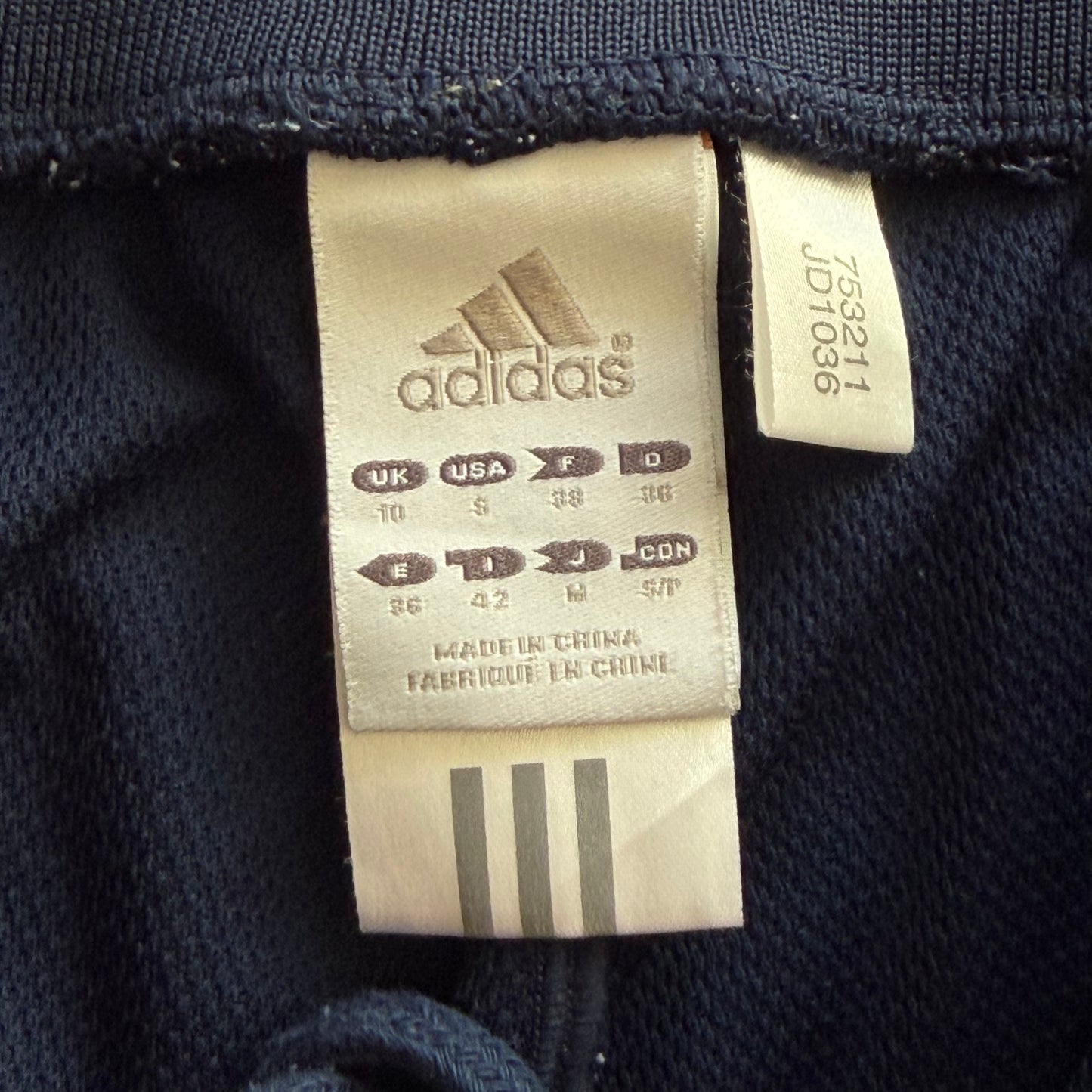 Y2K Adidas Three Stripe Activewear Capris - S