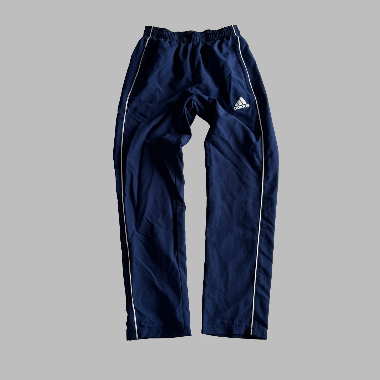 Y2K Adidas Classic Straight Leg Track Pants - XS