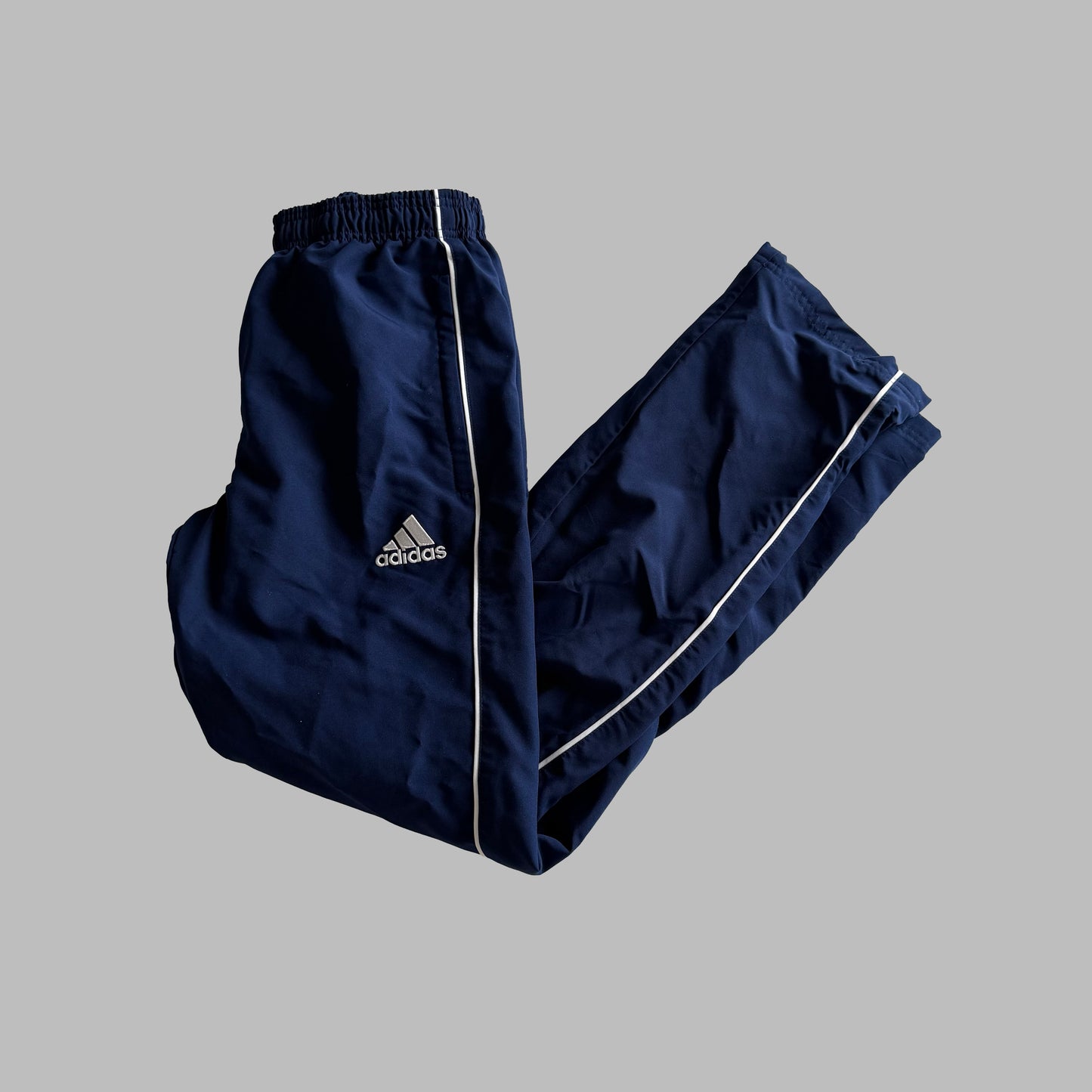Y2K Adidas Classic Straight Leg Track Pants - XS
