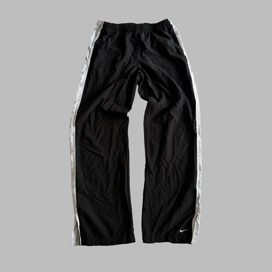 Y2K Nike Baggy Striped Track Pants - M