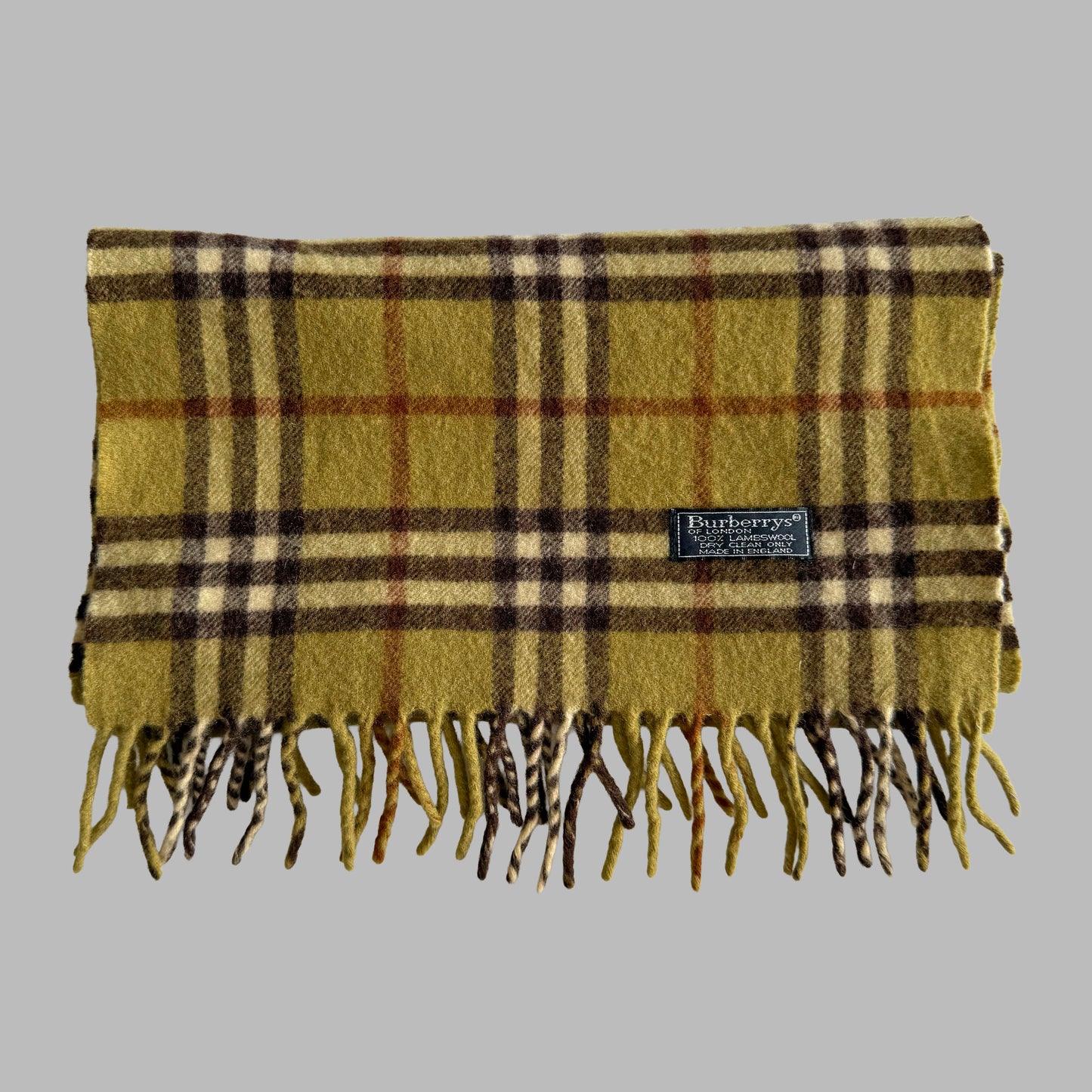 90s Burberry Scarf