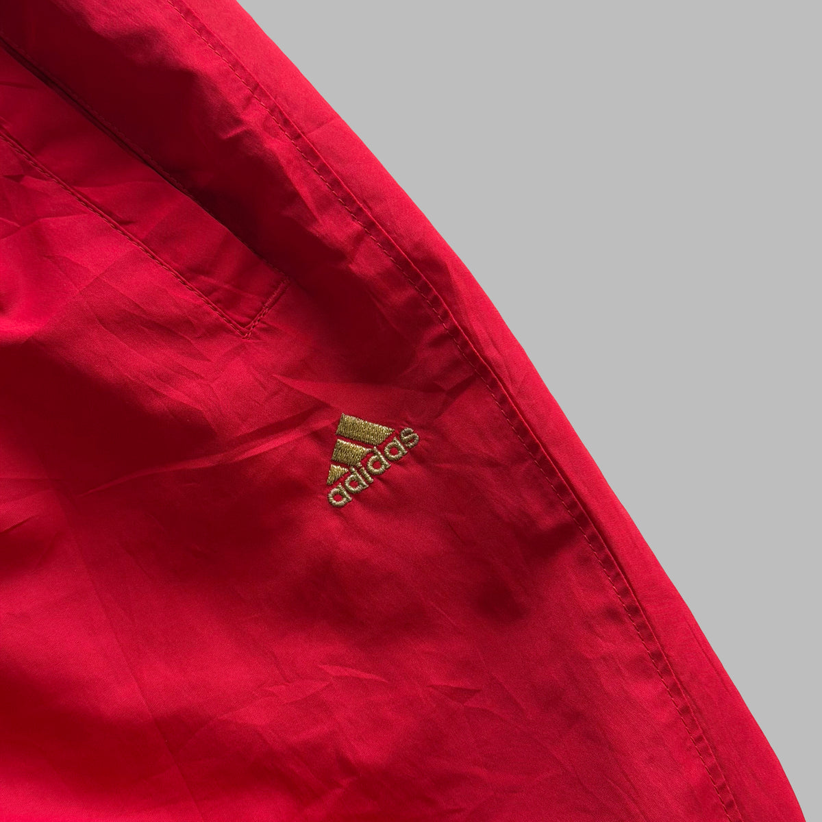 Y2K Adidas Wide Leg Capris - S
