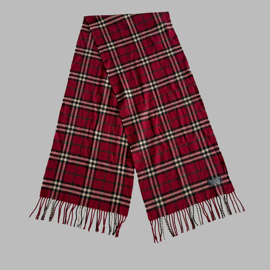 90s Burberry Scarf