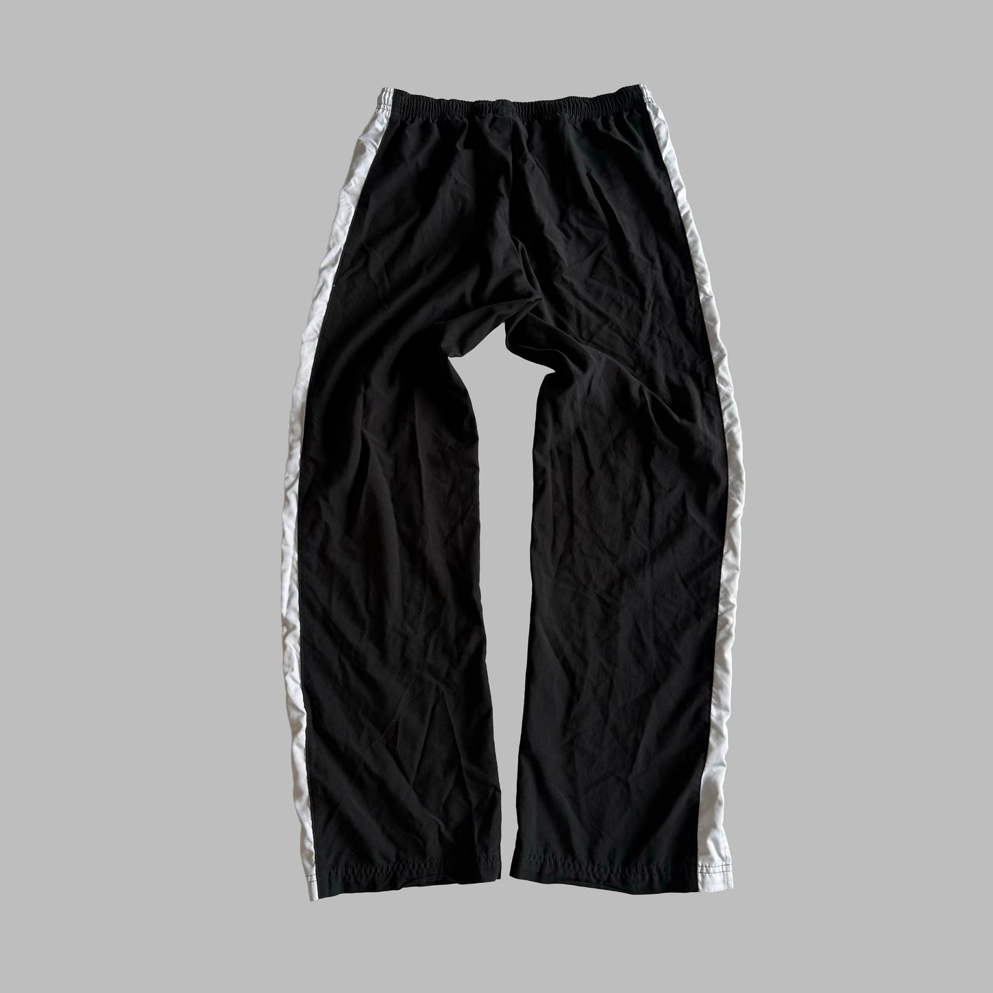 Y2K Nike Baggy Striped Track Pants - M
