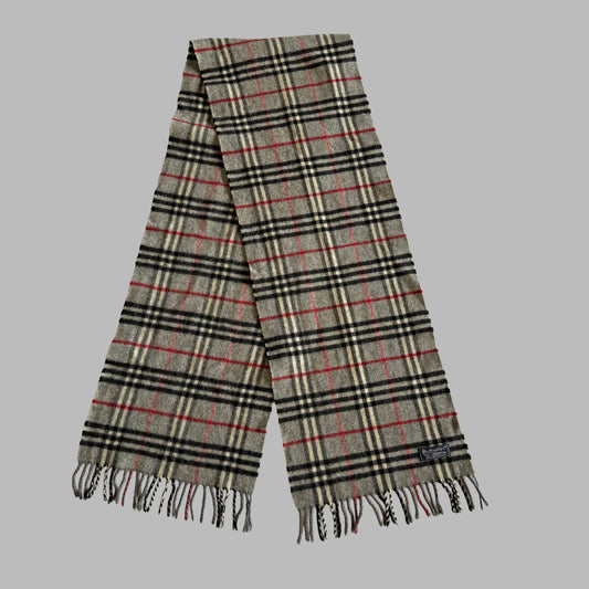 90s Burberry Scarf