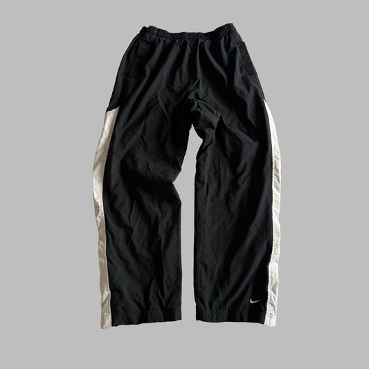 Y2K Nike Wide Leg Striped Track Pants - M