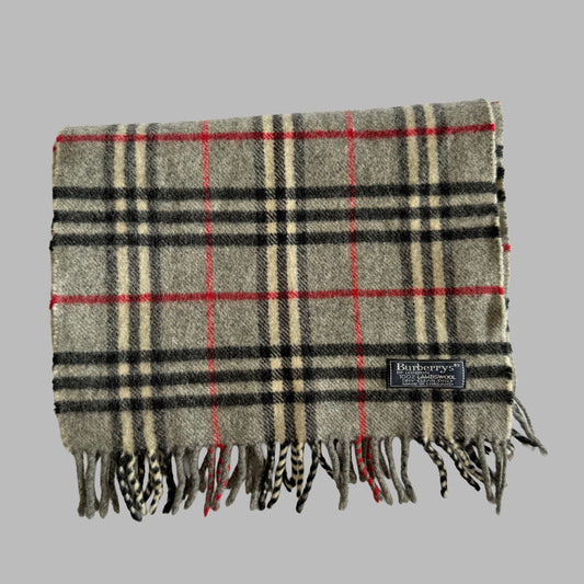 90s Burberry Scarf