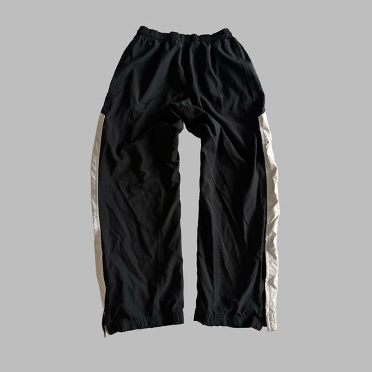 Y2K Nike Wide Leg Striped Track Pants - M