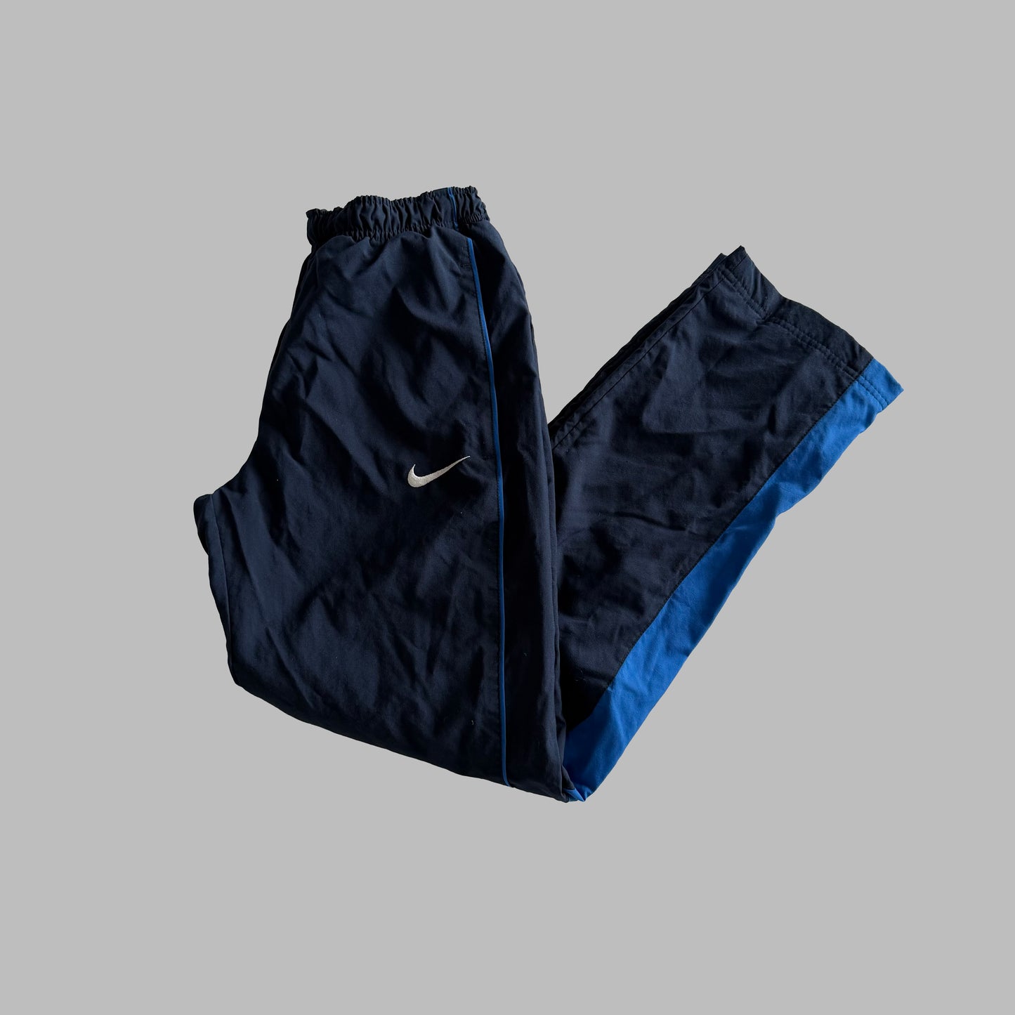 Nike Wide Leg Striped Track Pants - M