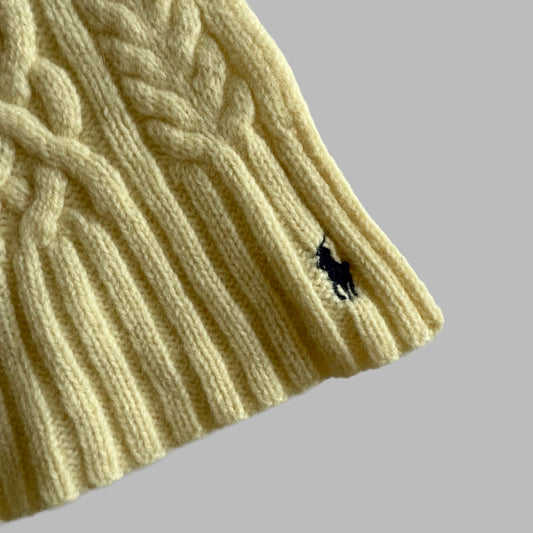 Ralph Lauren Cable Knit Scarf