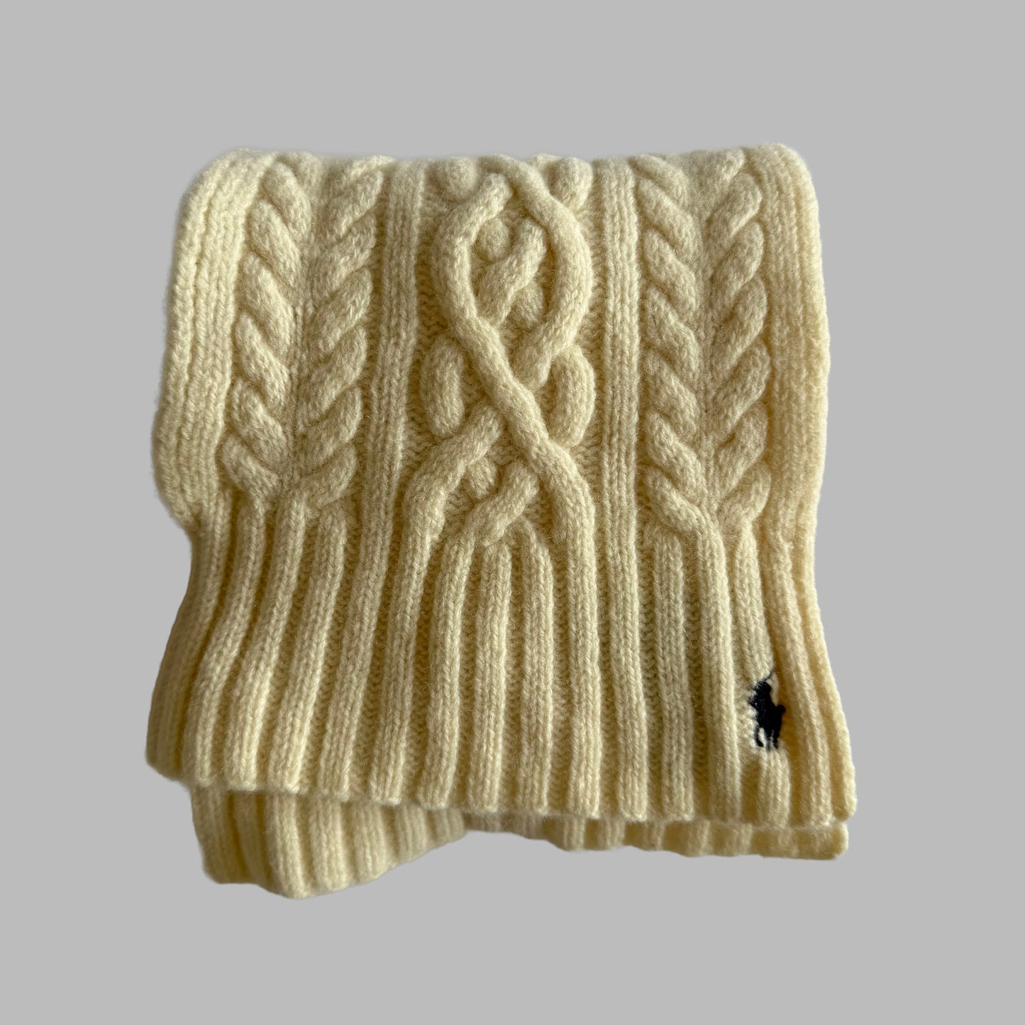 Ralph Lauren Cable Knit Scarf