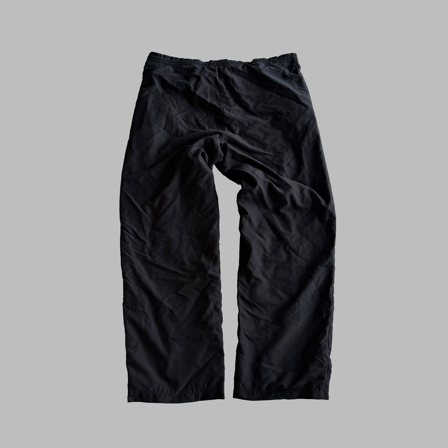 Y2K Adidas Striped Wide Leg Track Pants - S