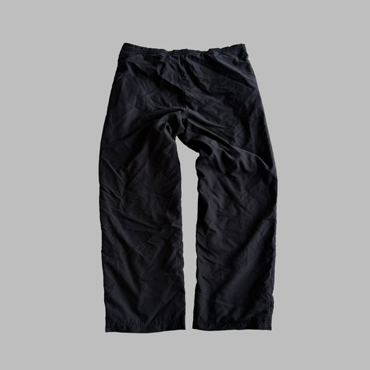 Y2K Adidas Striped Wide Leg Track Pants - S