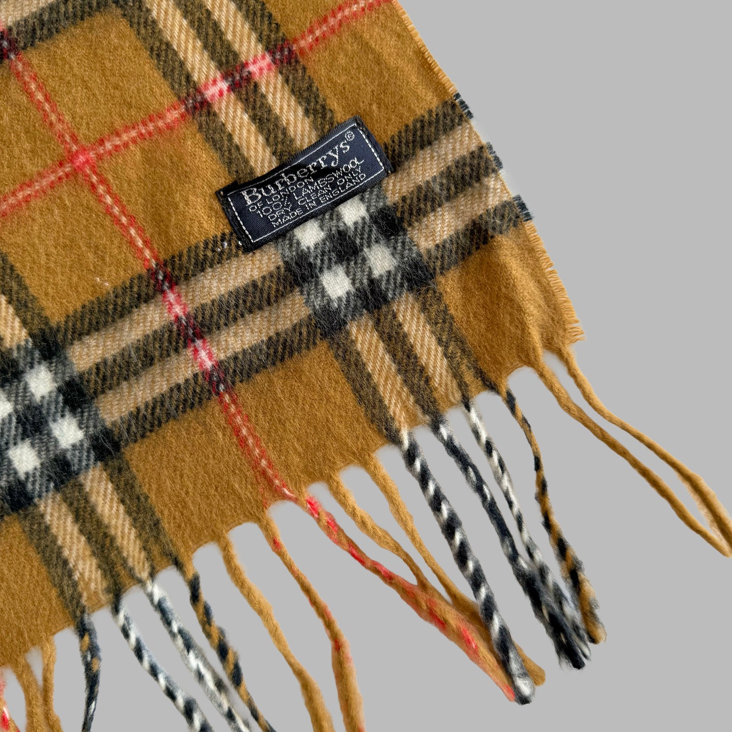 90s Burberry Nova Check Scarf