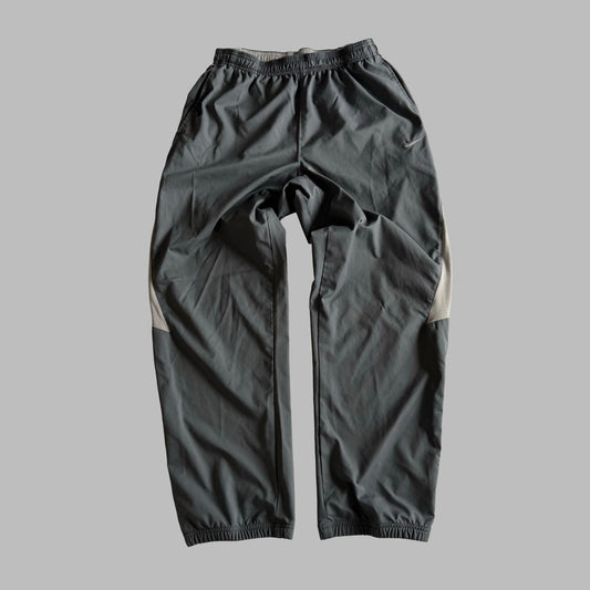 Y2K Nike Baggy Striped Track Pants - L