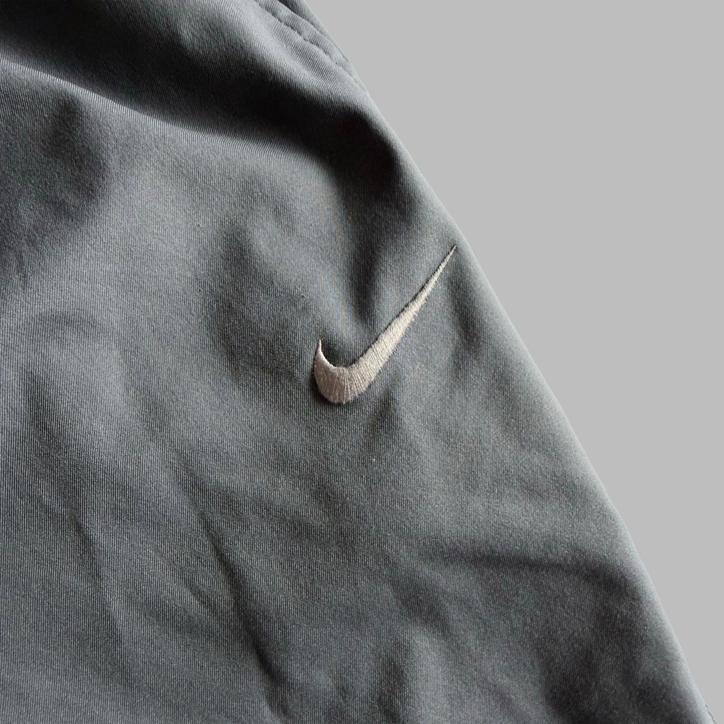 Y2K Nike Baggy Striped Track Pants - L