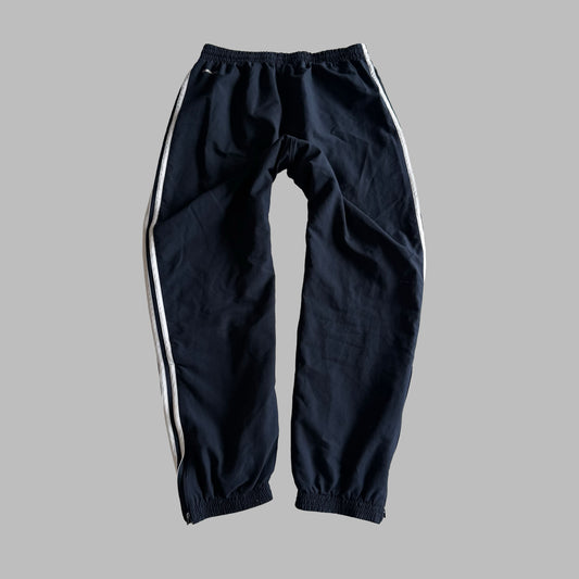 Y2K Adidas Three Stripe Baggy Track Pants - S