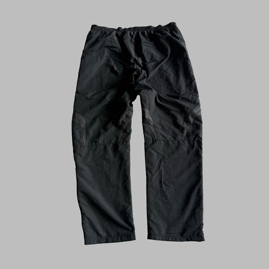 Y2K Nike Wide Leg Classic Track Pants - M