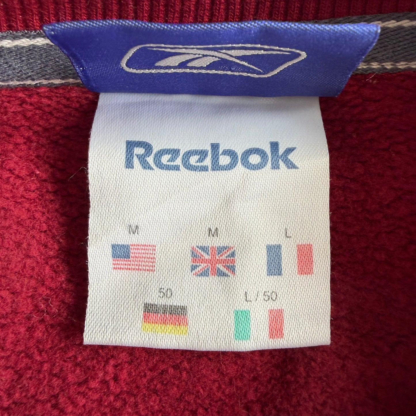 90s Reebok Sweatshirt - Medium
